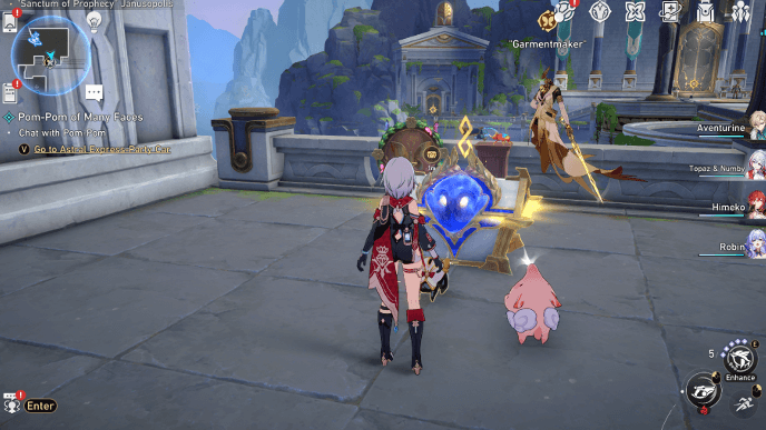 Honkai Star Rail - Portentous Goldwoven - Sanctum of Prophecy Puzzle Rewards