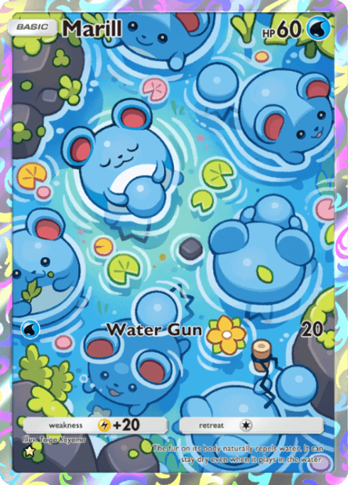 Pokemon TCG Pocket - A2a 077 Marill