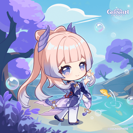 Genshin Impact - Kokomi Birthday Art 2025
