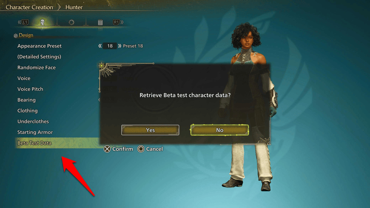 Retrieve Beta Test Data