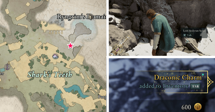 Avowed - Draconic Charm Location