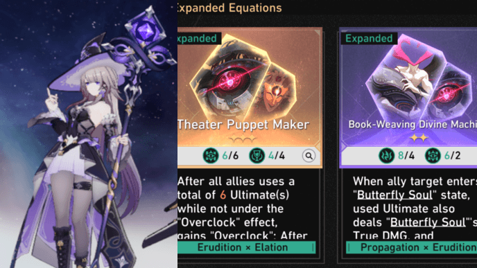 Star Rail - Divergent Universe Protean Hero - Blessings