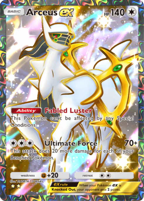 Pokemon TCG Pocket - A2a 086 Arceus ex