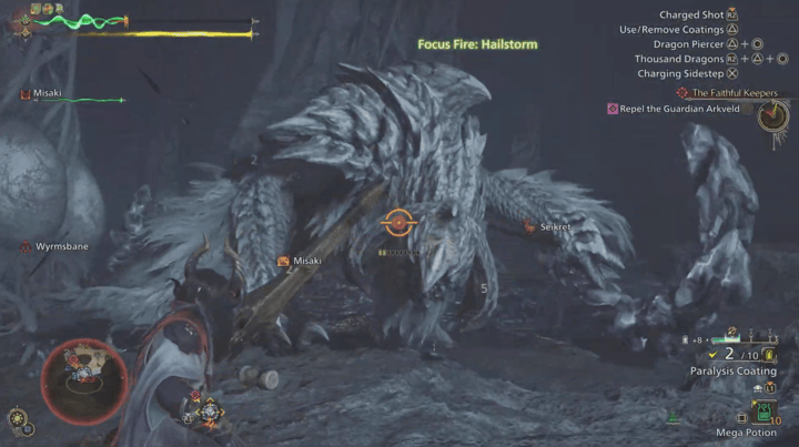 Monster Hunter Wilds - Arkveld Attacks