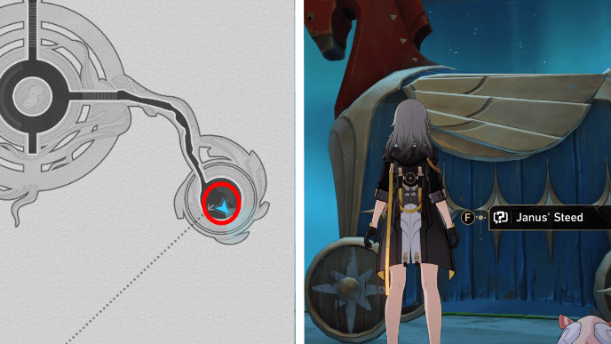 Honkai Star Rail - How to Get Portrait of Souls Achievement - Investigate a Janus Steed in the Murmuring Woods