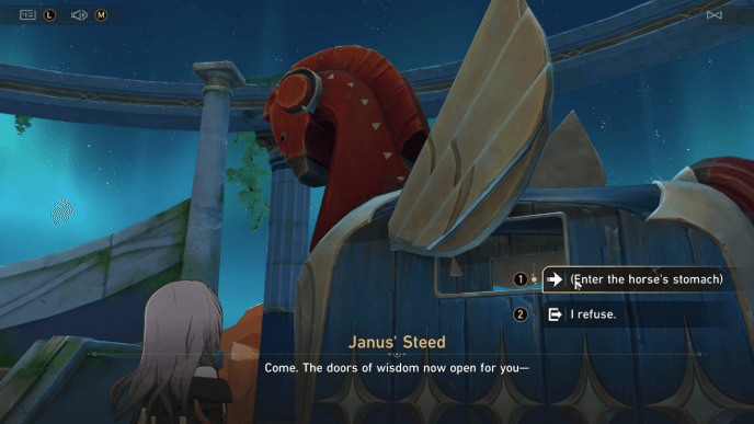 Honkai Star Rail - How to Get Portrait of Souls Achievement - Answer the Janus Steed