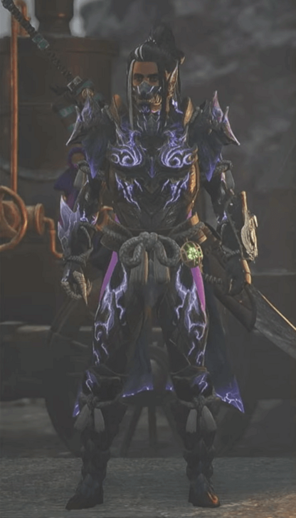 Monster Hunter Wilds - Female Guardian Ebony Set