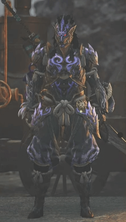 Monster Hunter Wilds - Male Guardian Ebony Set