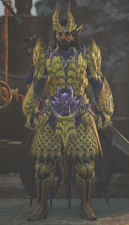 Monster Hunter Wilds - Male Rey Dau Set