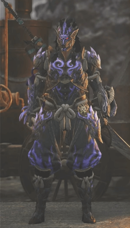 Monster Hunter Wilds - Male Guardian Ebony α Set