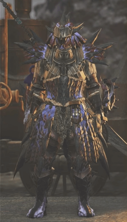 Monster Hunter Wilds - Guardian Rathalos β Type 1 Male Set