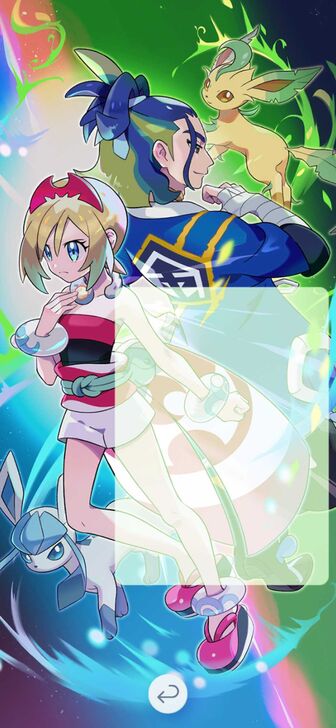 Pokemon TCG Pocket - Adaman & Irida Backdrop