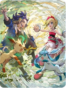 Pokemon TCG Pocket - Adaman & Irida & Leafeon & Glaceon Cover