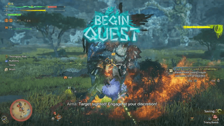 Monster Hunter Wilds - Earn More Rewards with Lucky Voucher