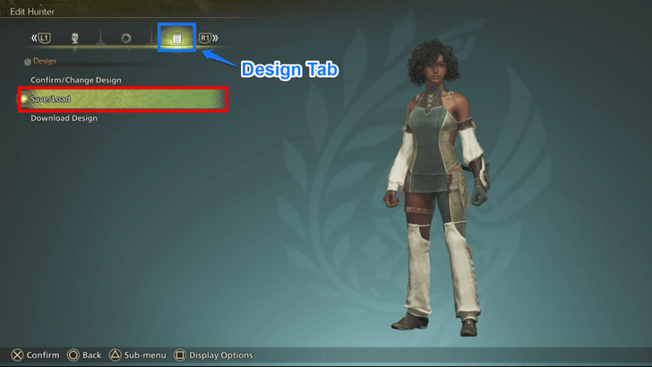 Monster Hunter Wilds How to Create a Design Code Step 3
