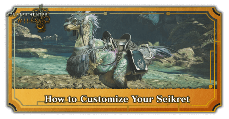 MH Wilds - How to Customize Your Seikret