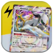 Arceus ex and Pachirisu ex Solo Battle Icon