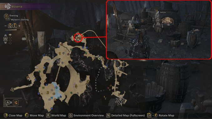 Gemma Ruins of Wyveria Location