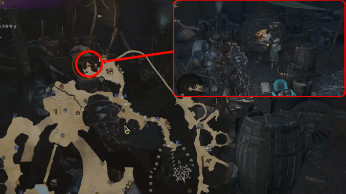 Werner Ruins of Wyveria  Location