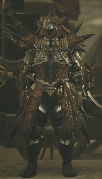 Monster Hunter Wilds - Rathalos α Type 1 Male Set