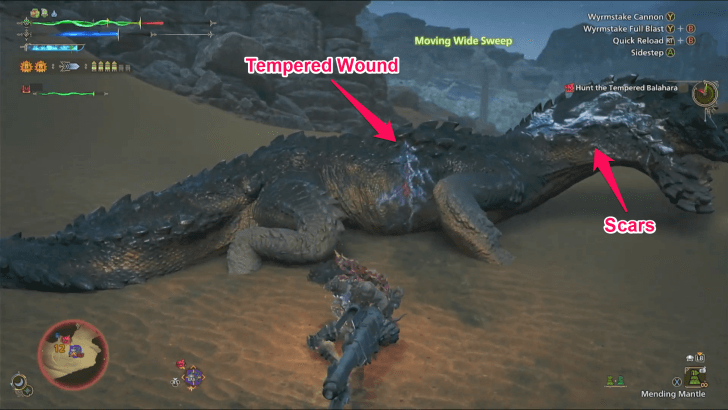 Attack Scars to Reveal Tempered Wounds