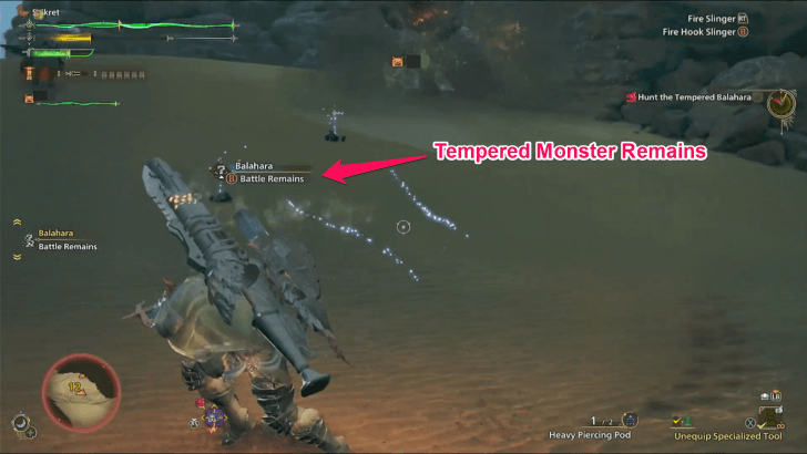 Tempered Monster Remains