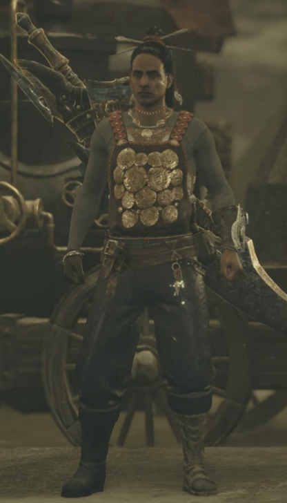 Monster Hunter Wilds - Male Azuz α Set