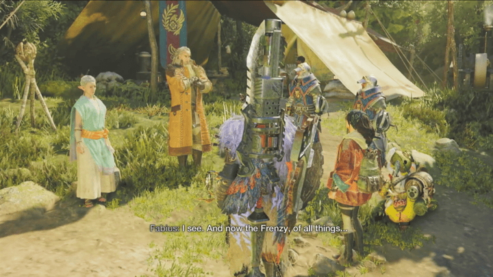 Monster Hunter - Report back to Fabius