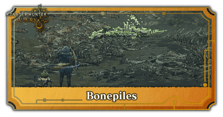 Monster Hunter Wilds - Bonepile Locations