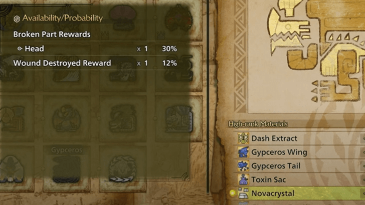 Gypceros Parts Novacrystal