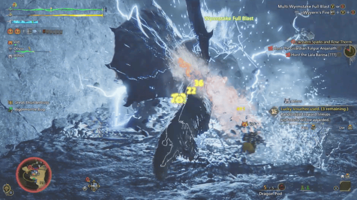 Monster Hunter Wilds - Guardian Lightning