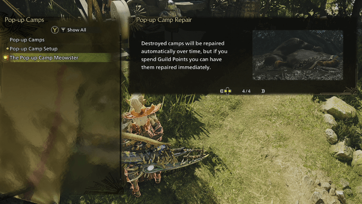 Waiting for Pop-up Camp Repair