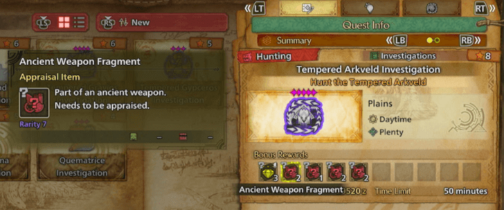 Ancient Weapon Fragment