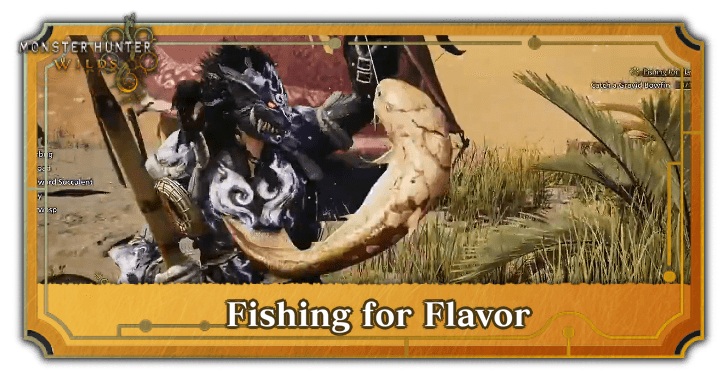 Monster Hunter Wilds - Fishing for Flavor