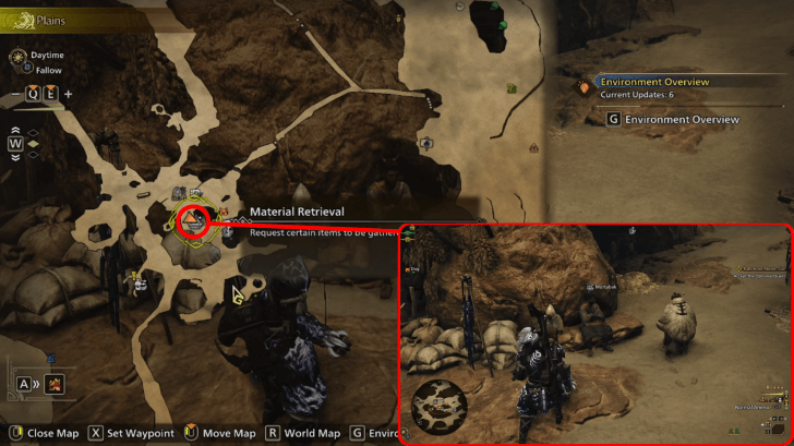 Monster Hunter Wilds Murtabak Material Gatherer Location