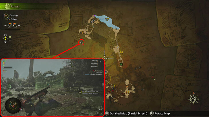 Monster Hunter Wilds - Area 16: Hidden Waterfall