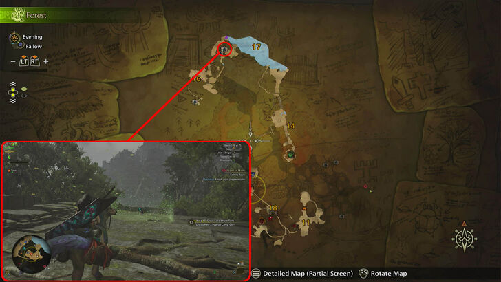 Monster Hunter Wilds - Area 17: Great Lake Shore