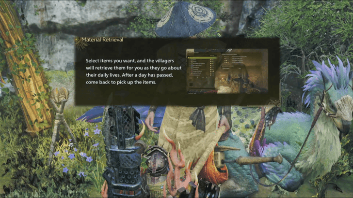 Monster Hunter Wilds What is Material Retrieval.png