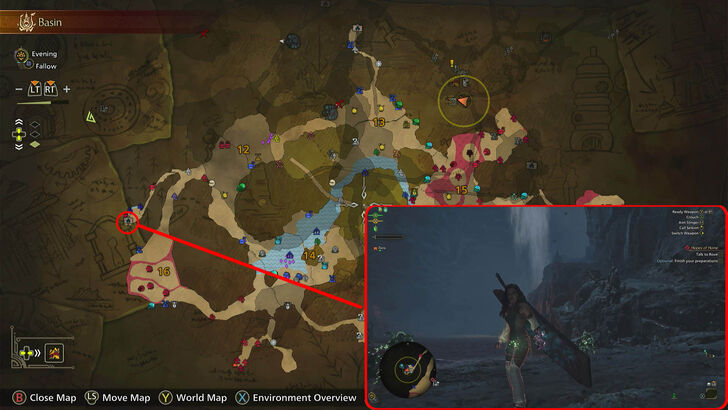 Monster Hunter Wilds - Area 12: Crimson Rivulet