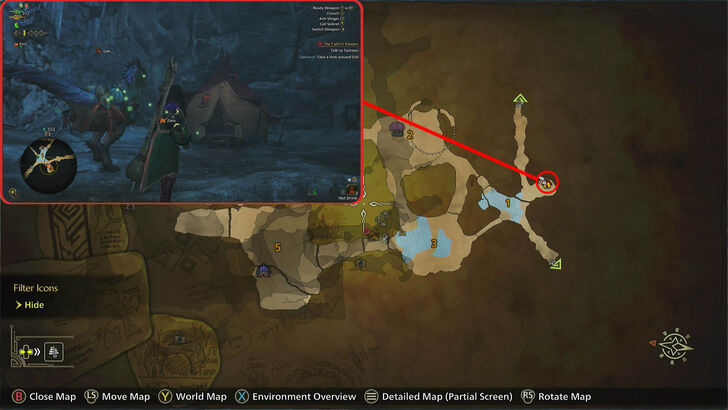 Monster Hunter Wilds - Area 1: Icy Shore