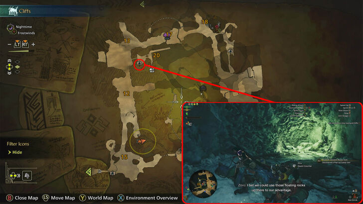 Monster Hunter Wilds - Area 20: Ancient Room