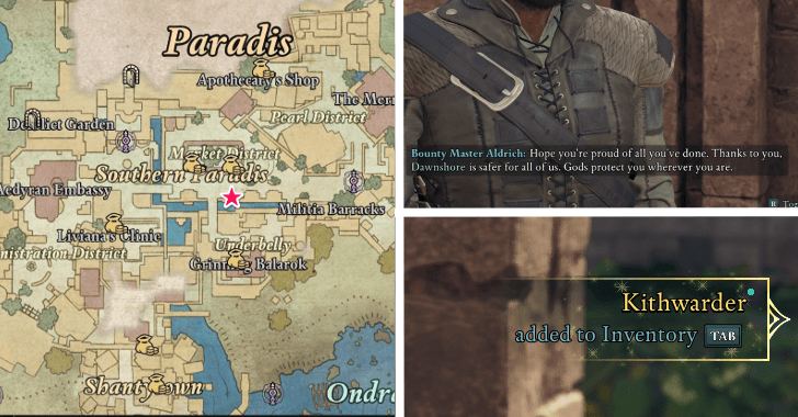 Avowed - Kithwarder Location