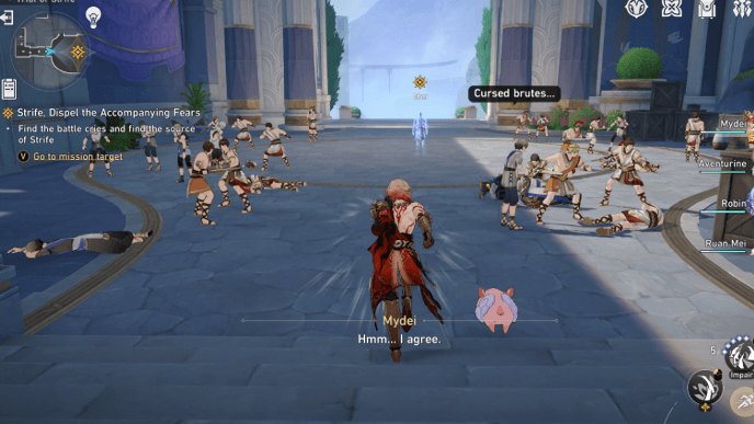 Honkai Star Rail - Strife, Dispel the Accompanying Fears Mission Guide - Step 5