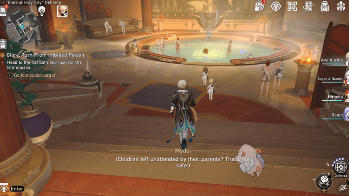 Honkai Star Rail - Glory, Turn From Imbibed Prison Mission Guide - Step 1