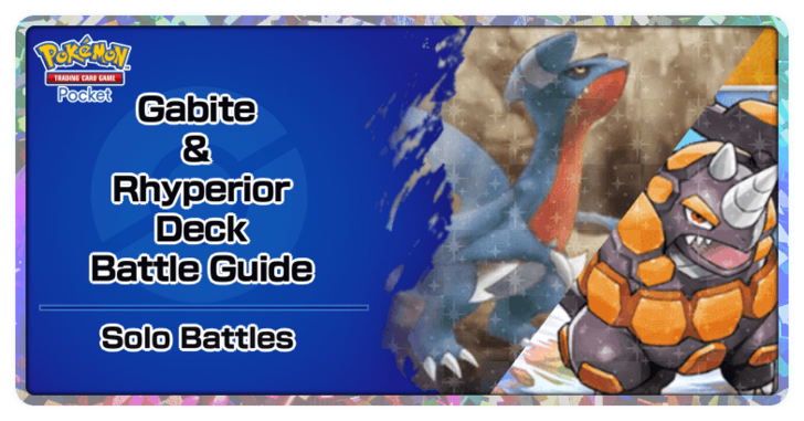Pokemon TGC Pocket - Gabite & Rhyperior Deck (Event) Deck Build and How to Play