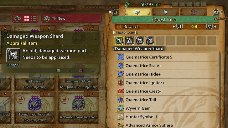How to Get Damaged Weapon Shard
