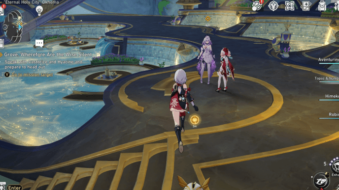 Honkai Star Rail - Grove, Wherefore Are the Wise Silent Mission Guide - Step 2