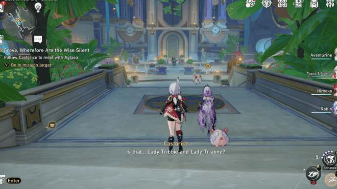 Honkai Star Rail - Grove, Wherefore Are the Wise Silent Mission Guide - Step 1