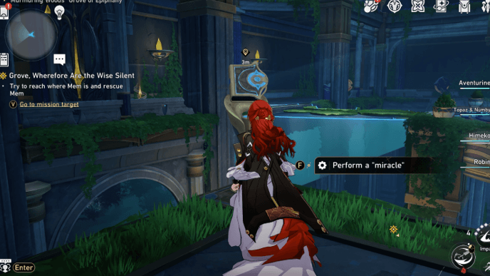 Honkai Star Rail - Grove, Wherefore Are the Wise Silent Mission Guide - Step 14