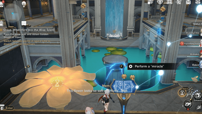 Honkai Star Rail - Grove, Wherefore Are the Wise Silent Mission Guide - Step 9